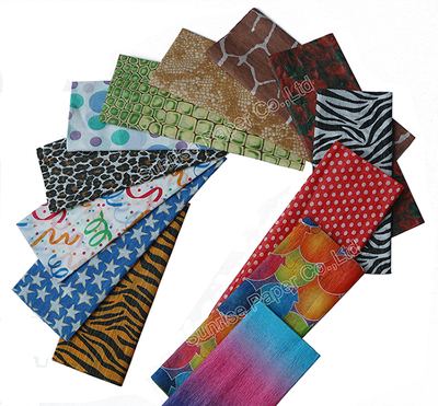 Printed Crepe Paper