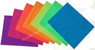 Fluorescent Tissue Paper